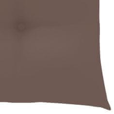 Vidaxl Blazine za stole 6 kosov taupe 40x40x7 cm blago