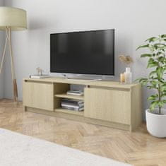 Vidaxl TV omarica sonoma hrast 120x30x35,5 cm iverna plošča