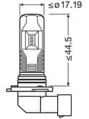 Osram 9745CW LEDriving FOG LED luči za meglo H10