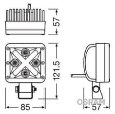 Osram LEDriving Cube MX85 LEDDL101-WD 12V delovna svetilka 22/2W