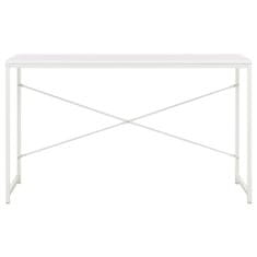 Vidaxl Računalniška miza bela 120x60x70 cm