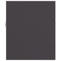 Vidaxl Omarica za umivalnik siva 80x38,5x46 cm iverna plošča