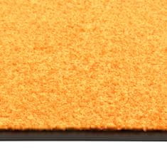 Vidaxl Pralni predpražnik oranžen 120x180 cm