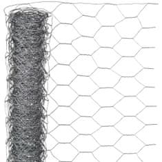 shumee Nature Žična mreža šestkotna 1x10 m 40 mm galvanizirano jeklo