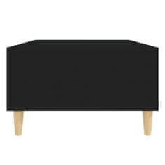 Vidaxl Klubska mizica črna 103,5x60x35 cm iverna plošča