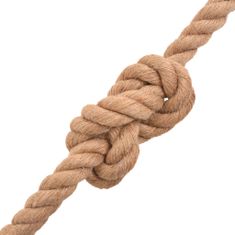 Vidaxl Vrv iz 100 % jute 12 mm 100 m