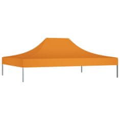 Vidaxl Streha za vrtni šotor 4x3 m oranžna 270 g/m2