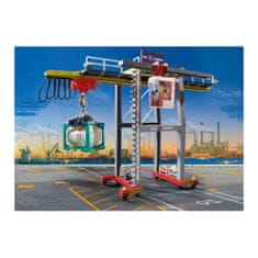 Playmobil Portalni žerjav z zabojniki , Tovorni promet, 96 kosov