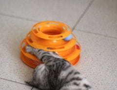 Mersjo Stolp z igračami za mačke z žogicami