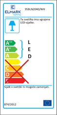 ELMARK LED svetilka 20W IP54 4000K