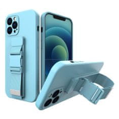 slomart etui za vrv gel etui z vrvico za verižico torbica za vrvico za iphone 12 pro modra