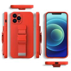 slomart etui za vrv gel etui z vrvico za verižico torbica za vrvico za iphone 12 pro modra