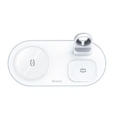 Mcdodo MCDODO DOCKING STATION INDUKCIJSKI POLNILEC 3V1 ZA IPHONE AIRPODS WATCH 15W