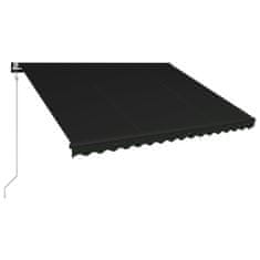 Vidaxl Avtomatsko zložljiva tenda 400x300 cm antracitna