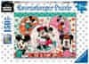 Ravensburger Ravensburger Disney Sestavljanka: Zaljubljenca Mickey in Minnie (150-delna)