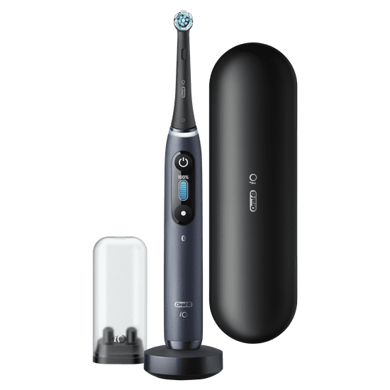 Oral-B iO8 električna zobna ščetka, serija M8, Black Onyx