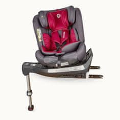 Coccolle Avtosedež Isofix 0-36 kg 360 rotacija ASTANA Rdečo siva smart