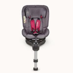 Coccolle Avtosedež Isofix 0-36 kg 360 rotacija ASTANA Rdečo siva smart