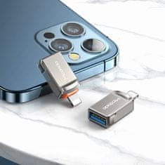 Mcdodo MCDODO ADAPTER USB-A 3.0 NA ADAPTER LIGHTNING IPHONE IPAD 3A OTG