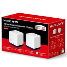 Mercusys HALO H50G Mesh Wi-Fi sistem, AC1900, 2 kosa (HALO H50G(2-PACK))