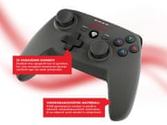 Genesis PV58 brezžični igralni kontroler, PC in PS3, brezžični, Plug & Play, vibracije - rabljeno