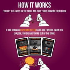 Exploding Kittens igra s kartami Exploding Kittens Party Pack angleška izdaja