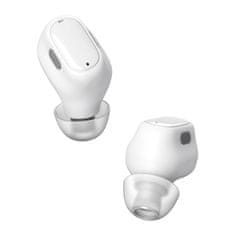 slomart baseus encok wm01 tws brezžične slušalke bluetooth v ušesih 5.3 white nadgrajena različica (ngtw240002)