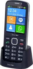 Beafon SL860 telefon, črn