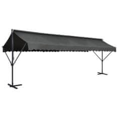 Vidaxl Prostostoječa tenda 600x300 cm antracitna