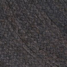 Vidaxl Preproga iz jute okrogla ročno delo 90 cm temno siva