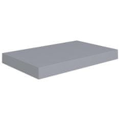 Vidaxl Stenske police 4 kosi sive 40x23x3,8 cm MDF