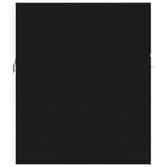 Vidaxl Omarica za umivalnik črna 41x38,5x46 cm iverna plošča