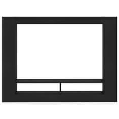 Vidaxl TV omarica črna 152x22x113 cm iverna plošča