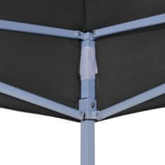 Vidaxl Streha za vrtni šotor 3x3 m črna 270 g/m2