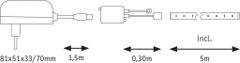 Paulmann 5m Set LED trak RGB IP20