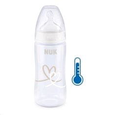 Nuk FC+ steklenička z uravnavanjem temperature 300 ml - bela