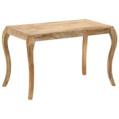 Vidaxl Jedilna miza iz trdnega mangovega lesa 118x60x76 cm