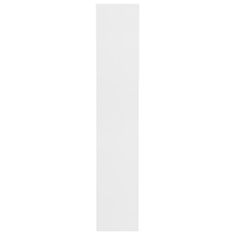 Vidaxl Omara za čevlje bela 54x34x183 cm iverna plošča
