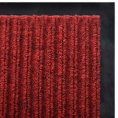 Vidaxl PVC Predpražnik Rdeče Barve 90 x 60 cm