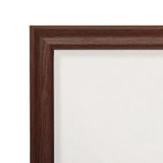 Vidaxl Okvir za fotografije, 3 kosi, stenski ali stoječi, 50x70 cm, MDF