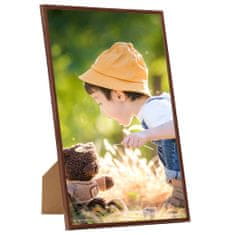 Vidaxl 332199 Photo Frames Collage 3 pcs for Table Bronze 13x18cm MDF