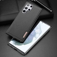 Dux Ducis Fino ovitek za Samsung Galaxy S22 Ultra, črna