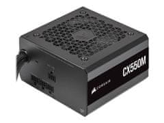 Corsair CX550M modularni napajalnik, 550 W, 80 Plus Bronze (CP-9020220-EU)