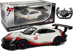 shumee Auto R/C Porsche 911 GT3 CUP Rastar 1:14 Bela za daljinsko upravljanje