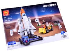 JOKOMISIADA Blocks 896 Ele Space Rocket Shuttle Za3964