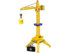 Lean-toys Baterijski daljinsko voden žerjav 60cm z LED