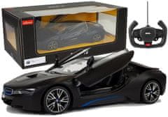 shumee Auto R/C BMW i8 Rastar 1:14 Črna avtomatska vrata