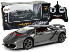 shumee Športni avto R/C 1:24 Lamborghini srebrne 2.4 G luči