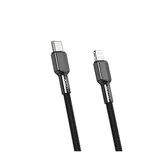 XO Kabel USB-C na Lightning 8-pin NB183A 1m 20W črn