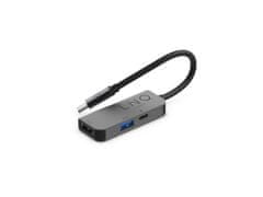 Linq 3 in 1 USB-C Multiport Hub priključna postaja, HDMI 4K 60Hz, USB-C PD 100W, USB 3.2 Gen1 (LQ48000)